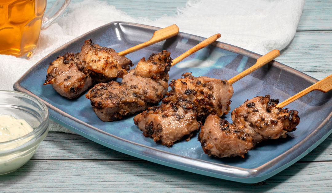 brochetas de secreto