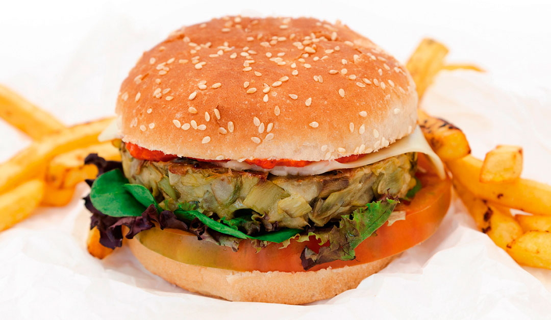Burger de alcachofa