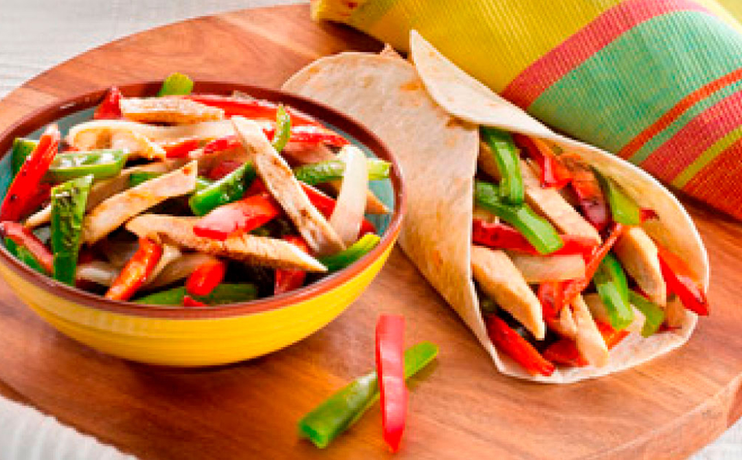 relleno para fajitas