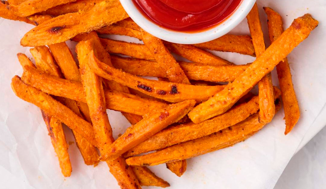 Patatas fritas de boniato