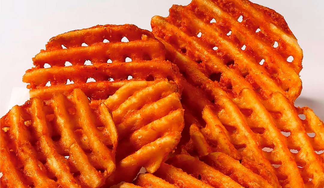 Patatas fritas crisscut