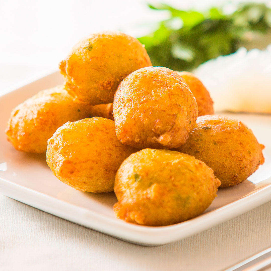 buñuelos de bacalao