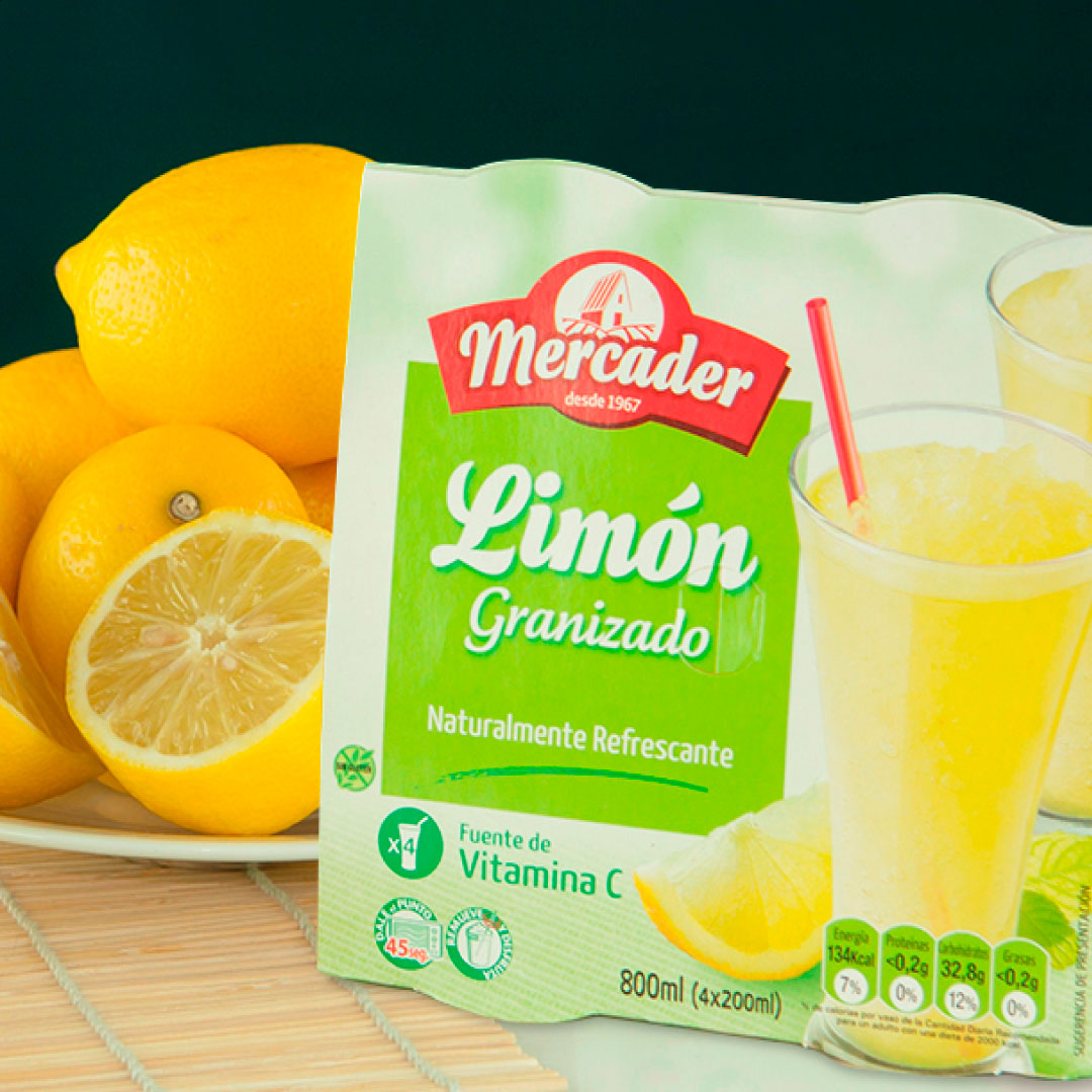 granizado de limón
