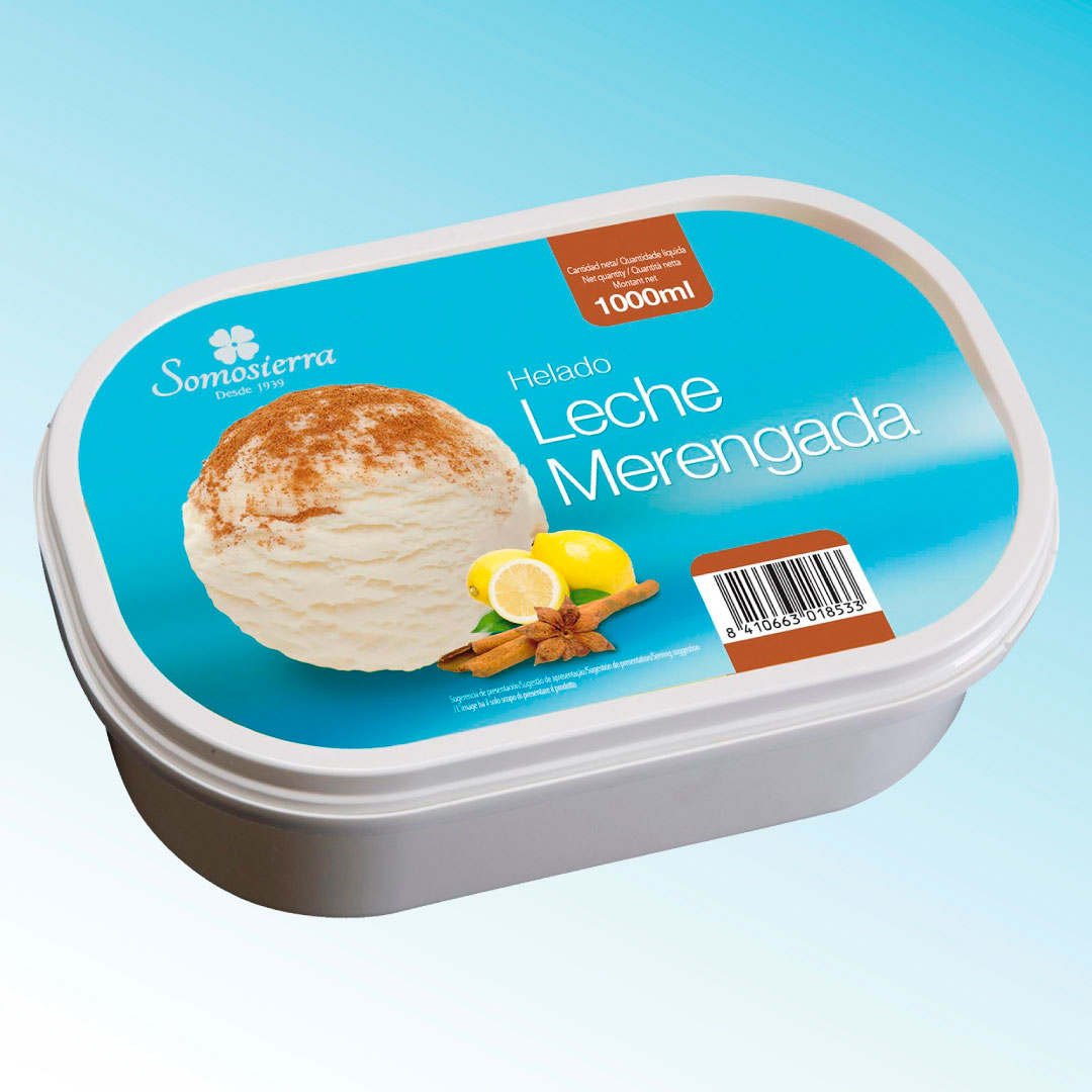 helado leche merengada