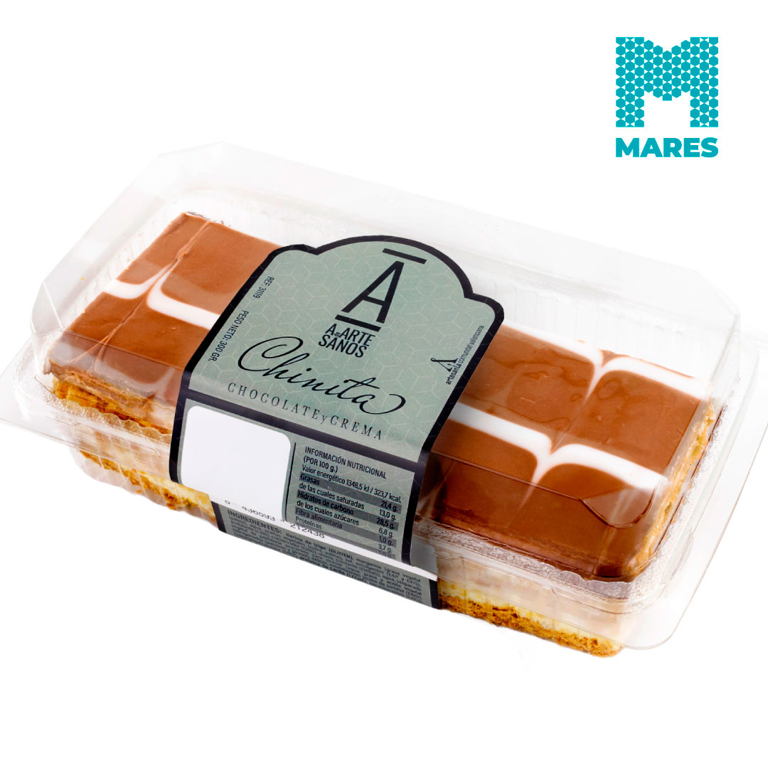 milhojas de chocolate