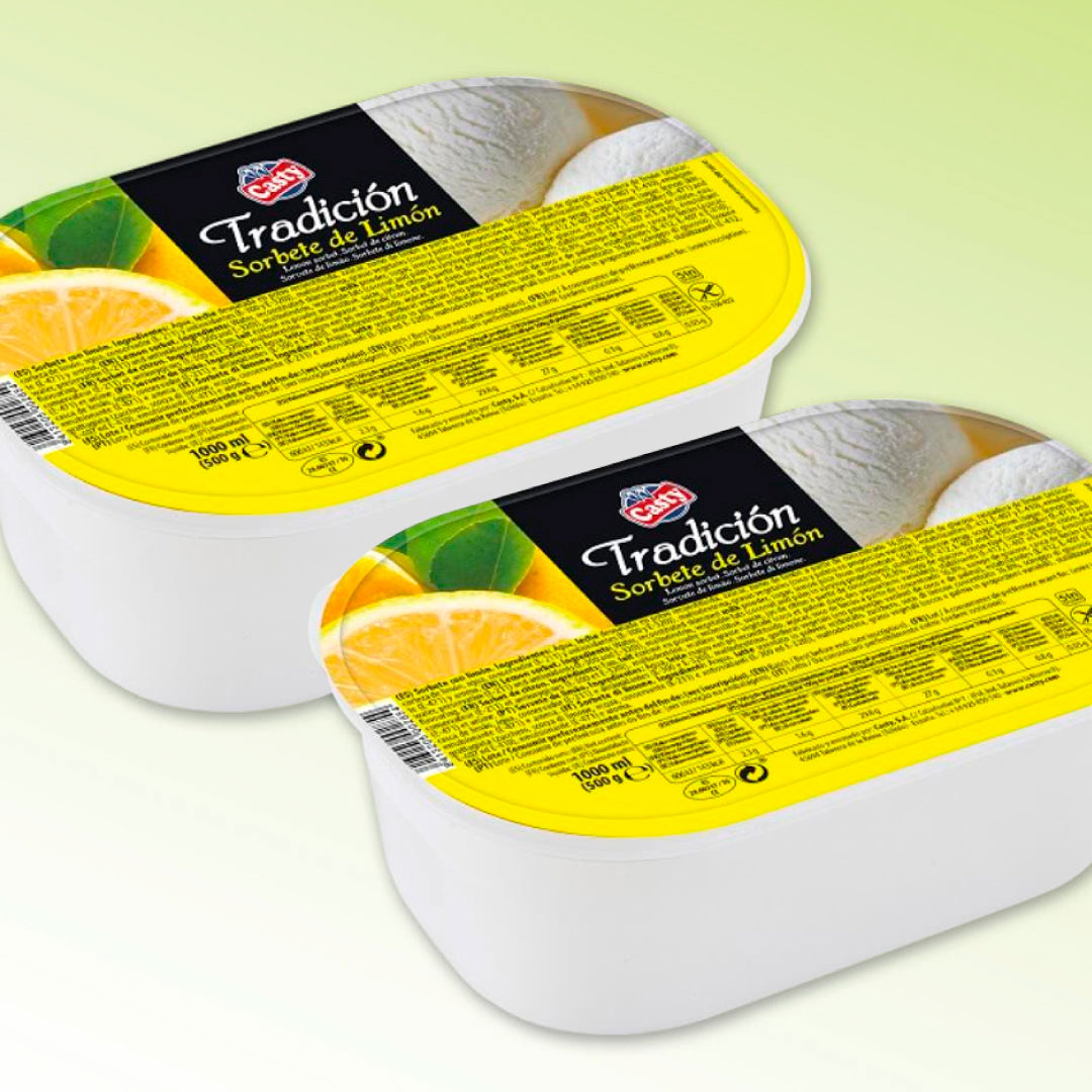 sorbete limón