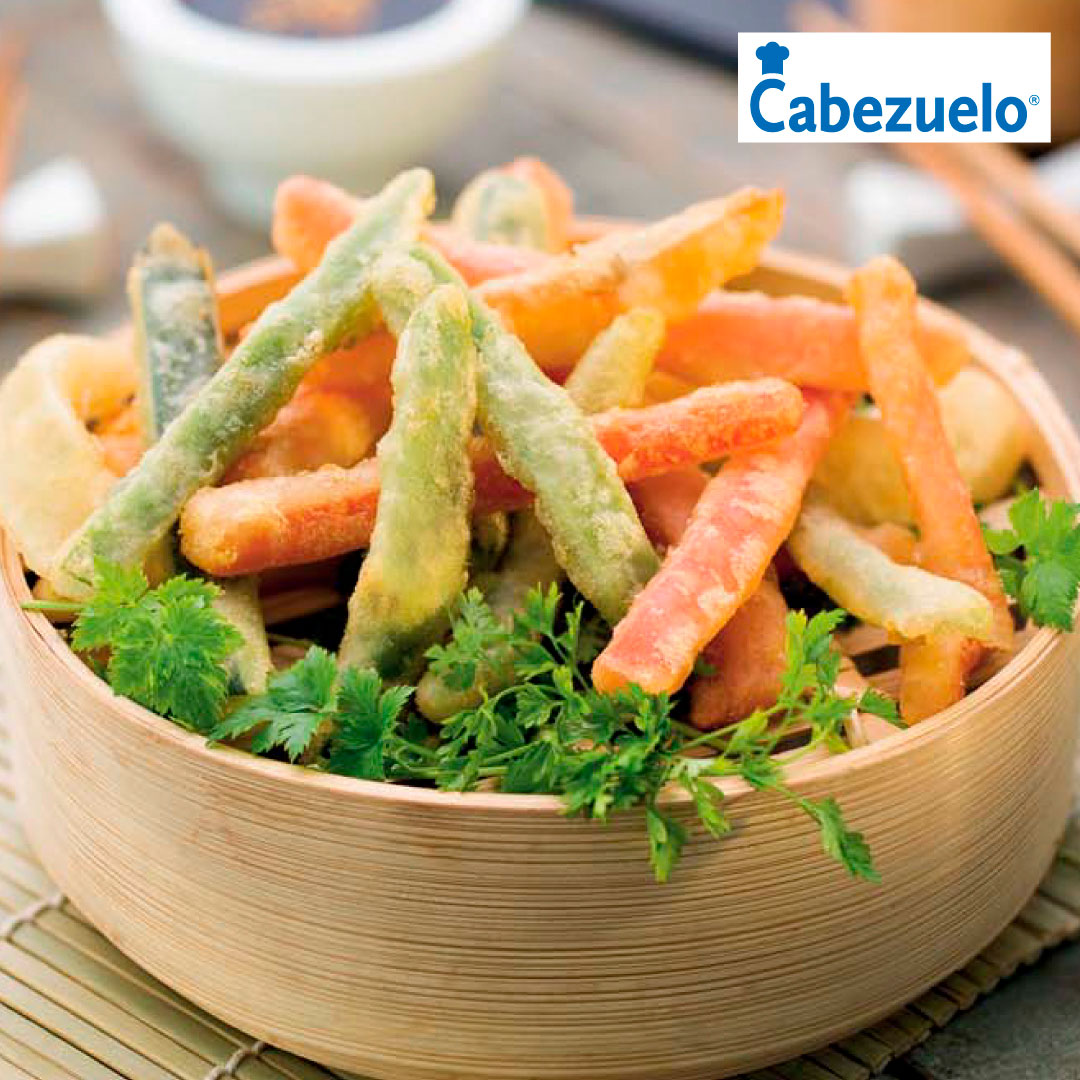 verdura en tempura Cabezuelo
